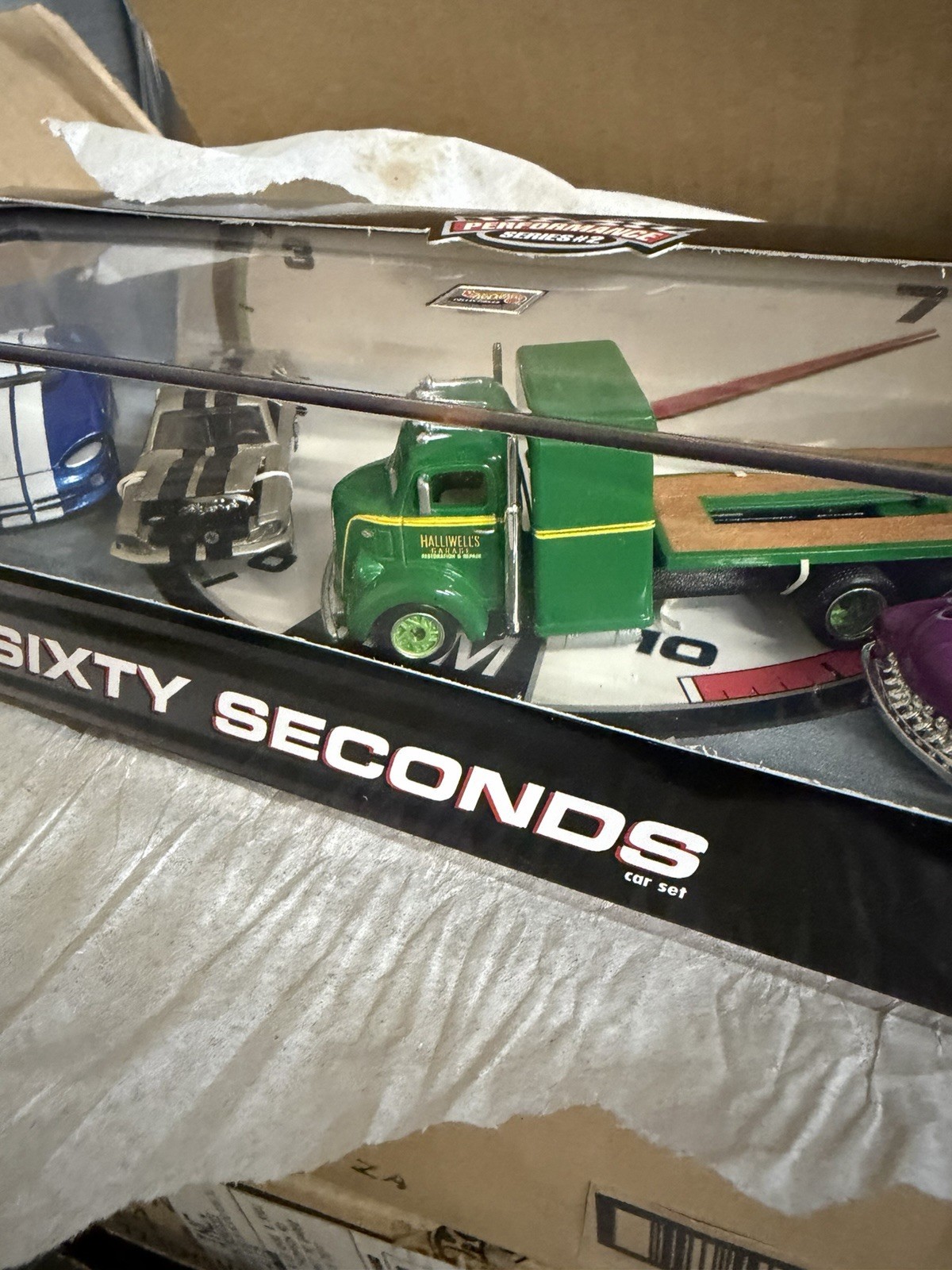 NEW! Hot Wheels Collectibles Performance Series 2 Gone in 60 Seconds 4 Car Set