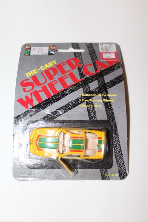 KID’S PIC DIE-CAST SUPER WHEEL CAR CORVETTE 04775 NEW IN ORIGINAL PACKAGE