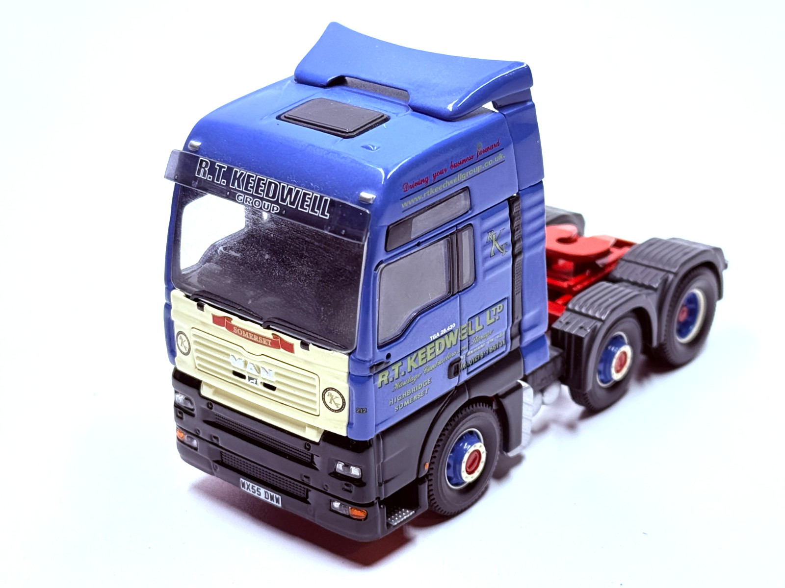 CORGI MAN TGA TRACTOR UNIT MODEL ONLY R.T. KEEDWELL CC13423 1:50