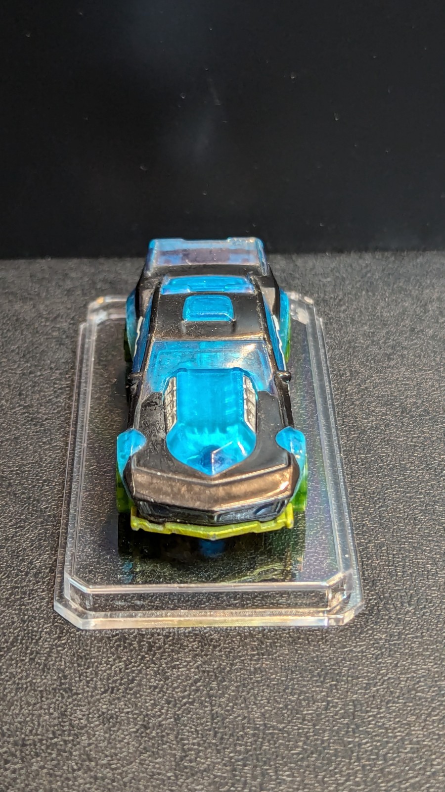2013 Hot Wheels HW Race #173 Drift Rod Black and Clear Blue