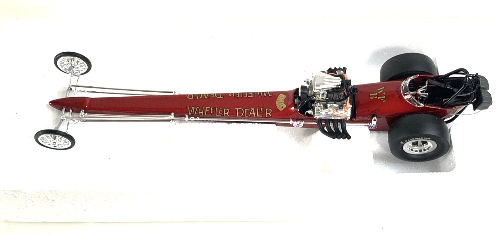 The Fuelers 1320 Bruce Wheeler’s WHEELER DEALER 1/24 Dragster #1102 NIB