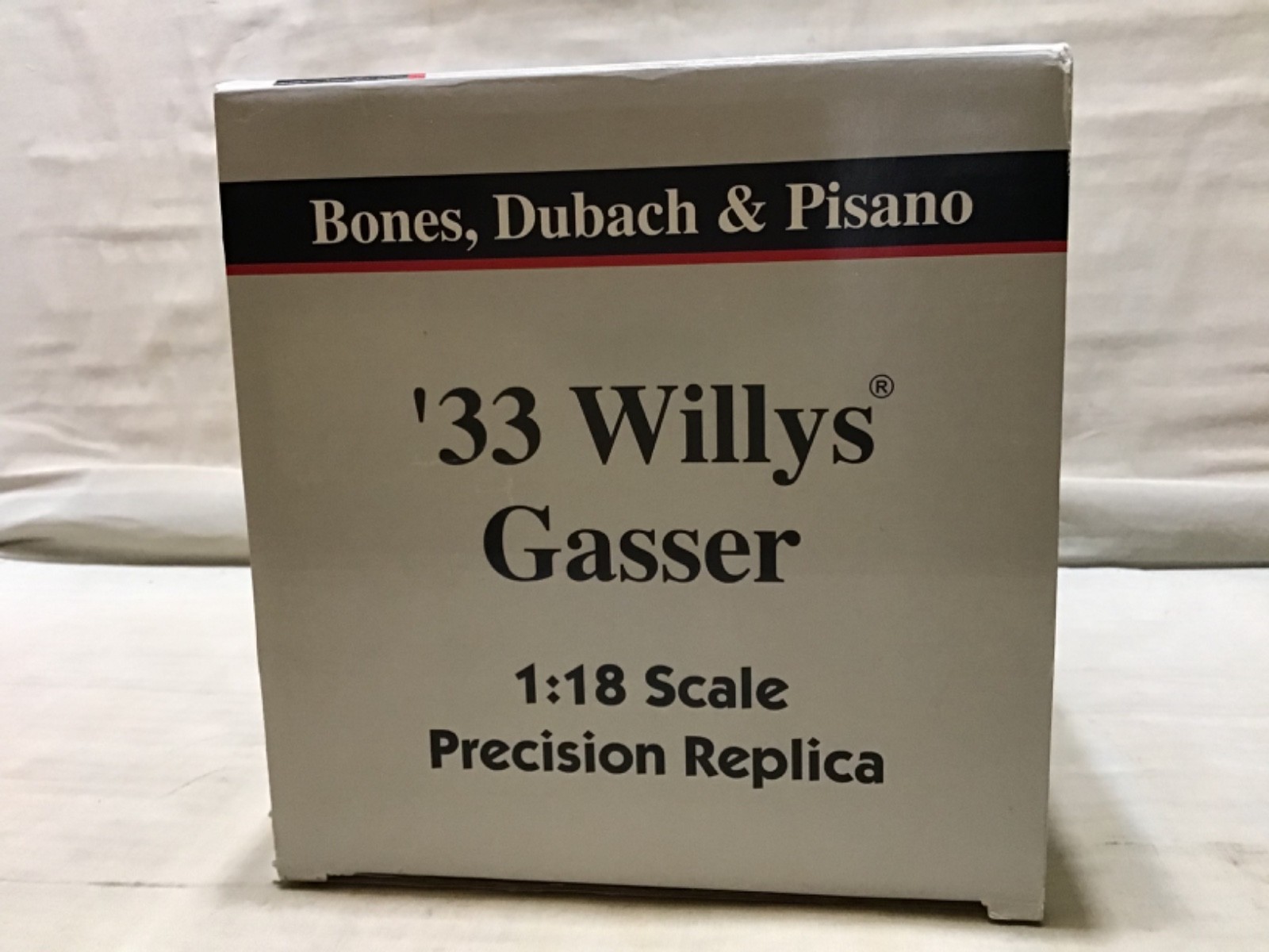 BONES DUBACH PISANO CAST 1933 WILLYS GASSER 1/18 PRECISION MINIATURES NHRA PRM07