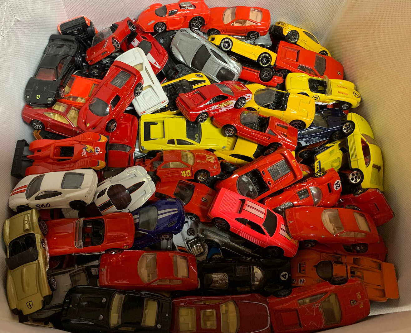 Hot Wheels, Matchbox Ferrari Lot!!! Random Lot of 6; Various Models and Years!