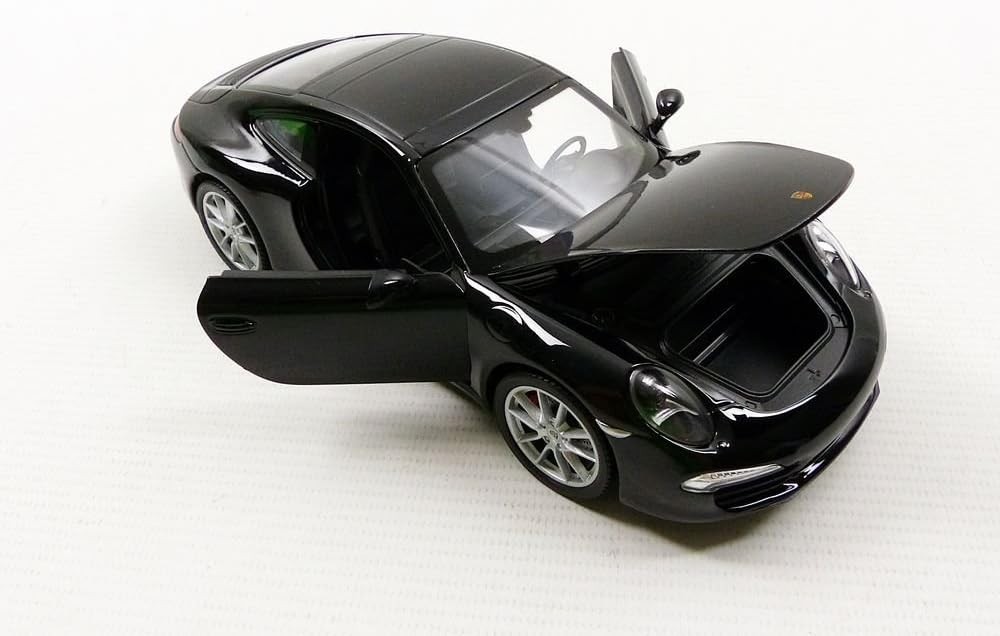 Welly NEX Porsche 911 Carrera S Black – Metal Die cast Vehicle 1/24 – New