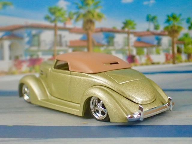 Packard Style Grill 1936 Ford V8 Coupe w/removable Top 1/64 Scale Ltd Edition P