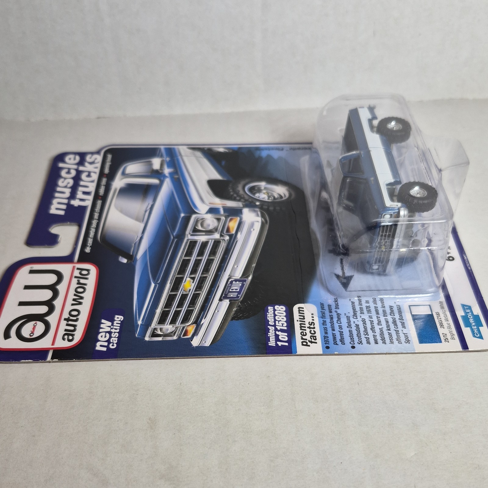 Auto World Muscle Trucks Premium 1978 Chevy K10 Silverado Fleetside