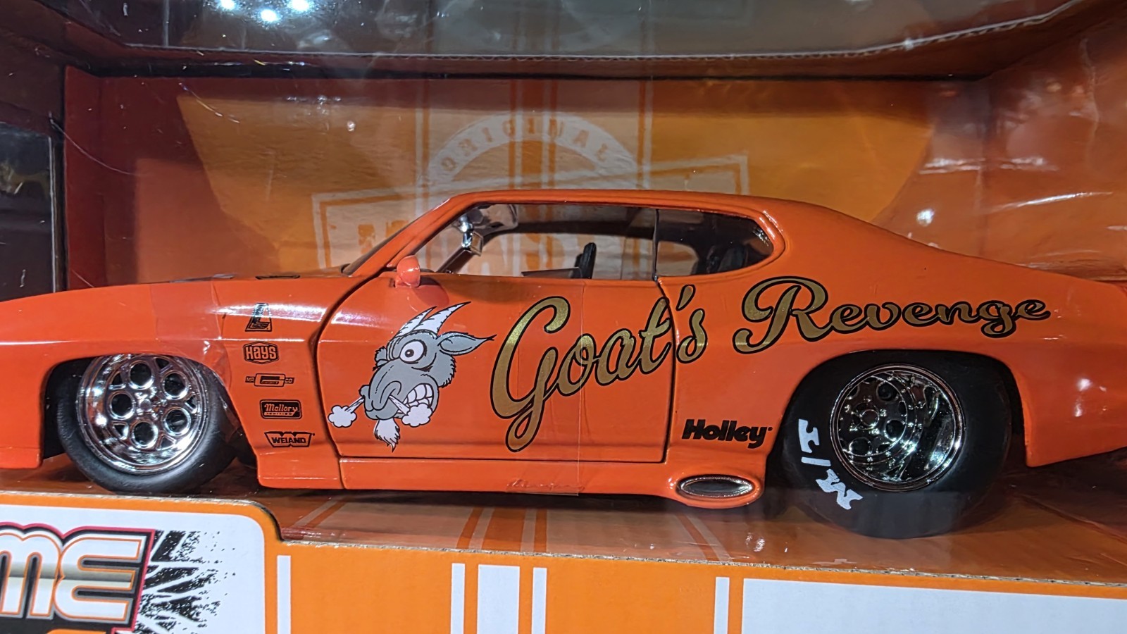 Jada 1/24 1971 Pontiac GTO “Goat’s Revenge” Bigtime Muscle Diecast.