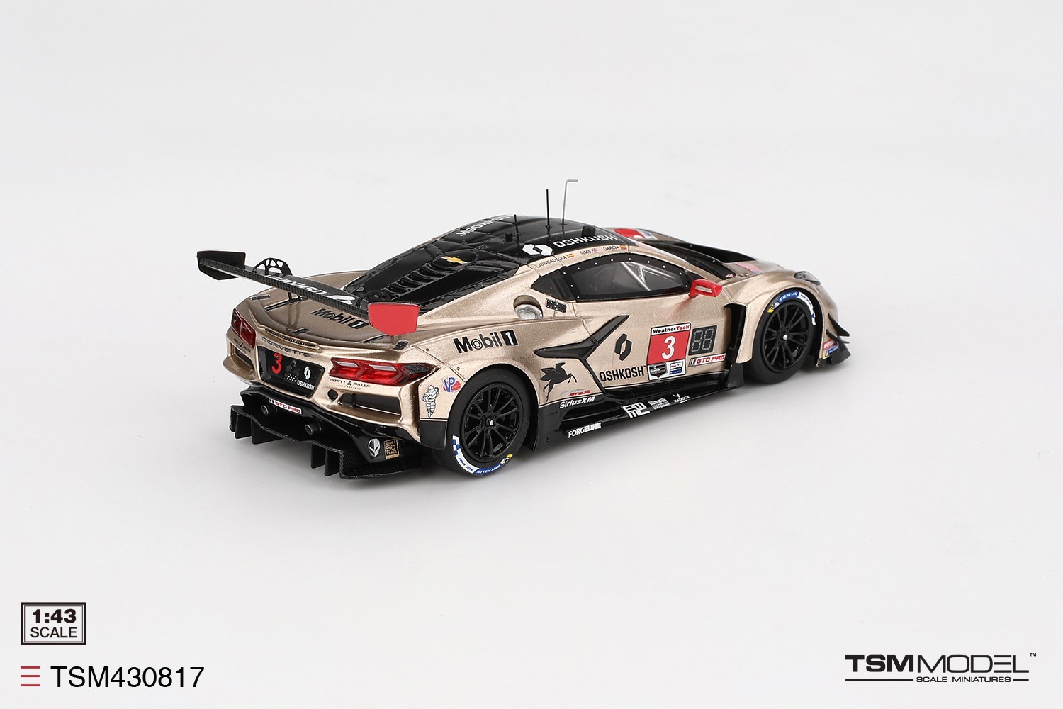 TSM-Model 1:43 Chevrolet Corvette Z06 GT3.R #3 Pratt Miller Motorsports 2024IMSA