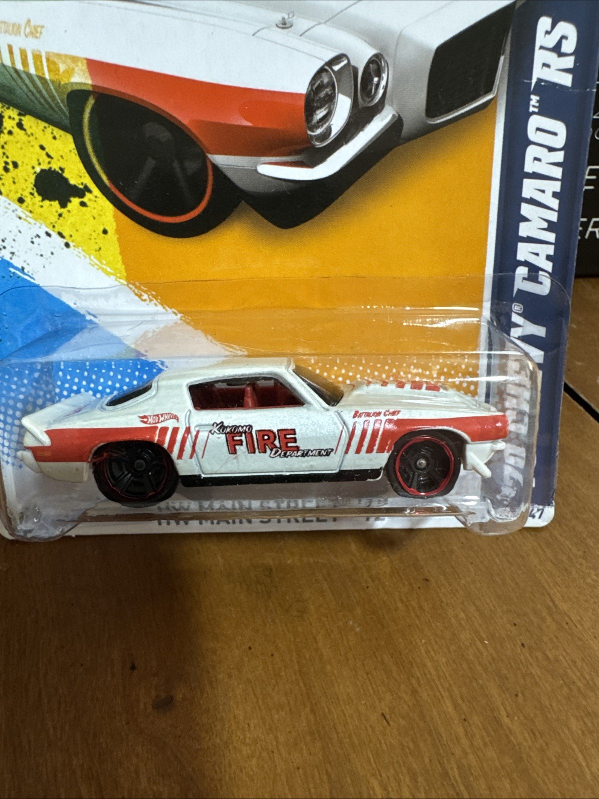 (3) Hotwheels HW Main Street ‘12 Fire Dept Cars Read Description