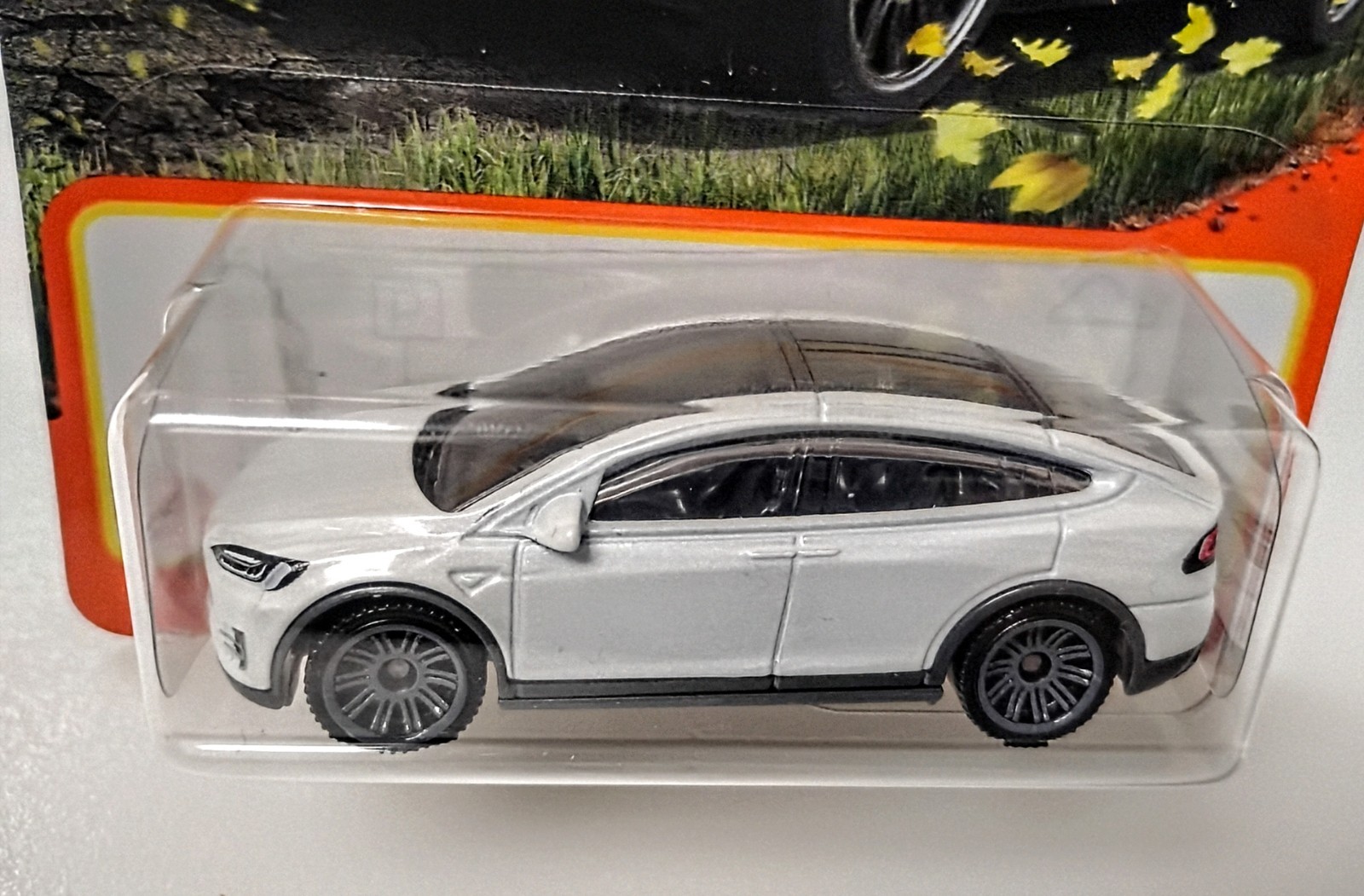 2022 Matchbox White Tesla Model X #59/100