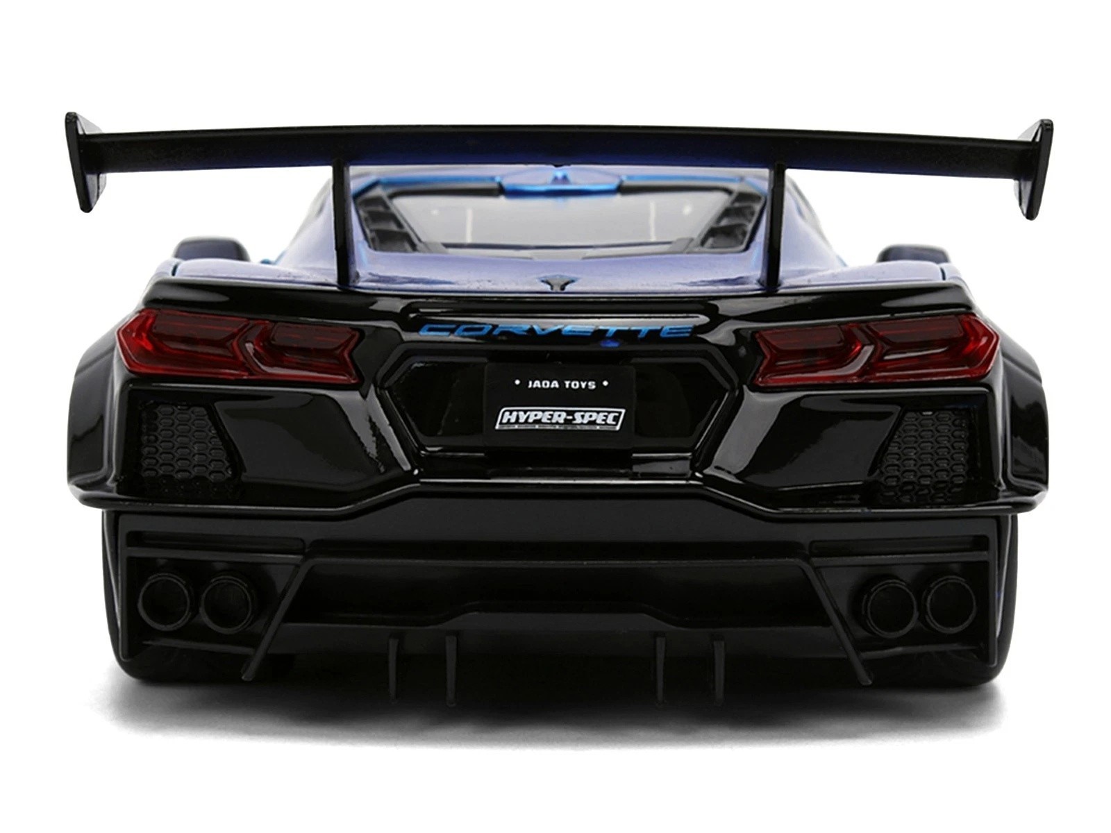 Jada 1:24 Hyper Spec Corvette C8 Liberty Walk Blue Diecast Model Car 36496-P13