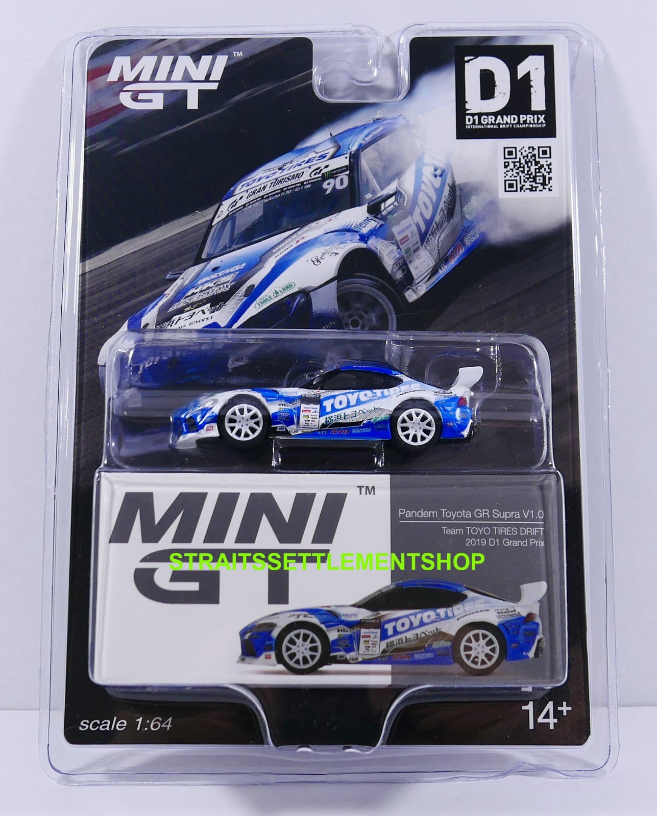 MINI GT #233 PANDEM TOYOTA GR SUPRA V 1.0 2019 D1 GRAND PRIX SEALED