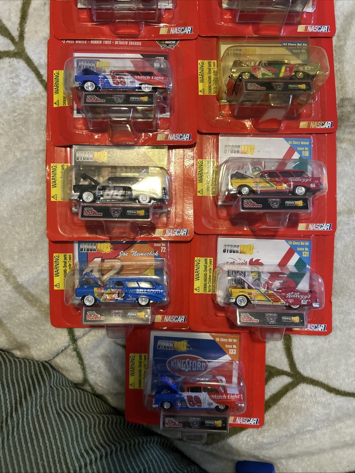 LOT Of 12 RACING CHAMPIONS STOCK RODS DIECAST NASCAR UNSEARCHED NIB (2)