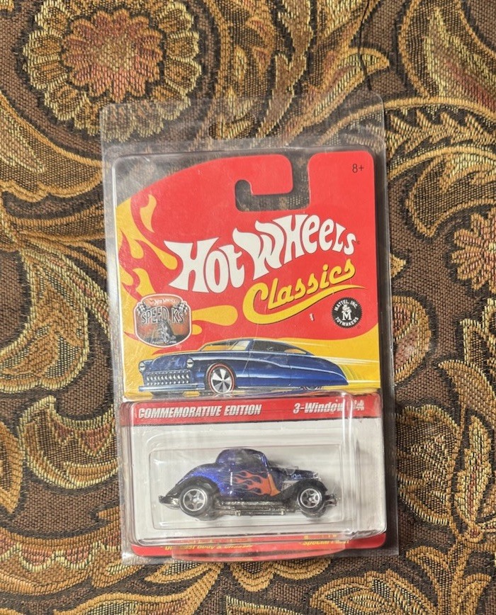 Hot Wheels Classics Speed, KS Commemorative Ed 3-Window ’34 (1 of 5000 – RARE)