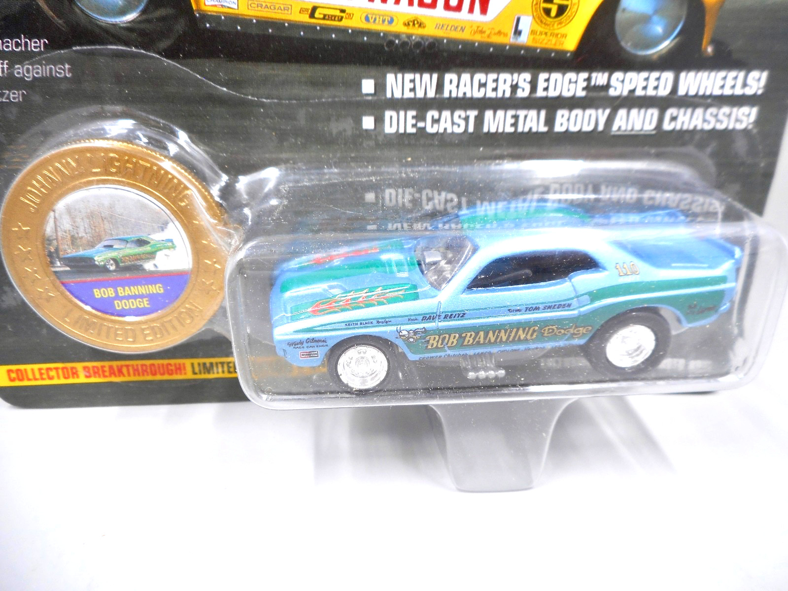 Johnny Lightning Dragsters USA -1971 Bob Banning Limited Edition