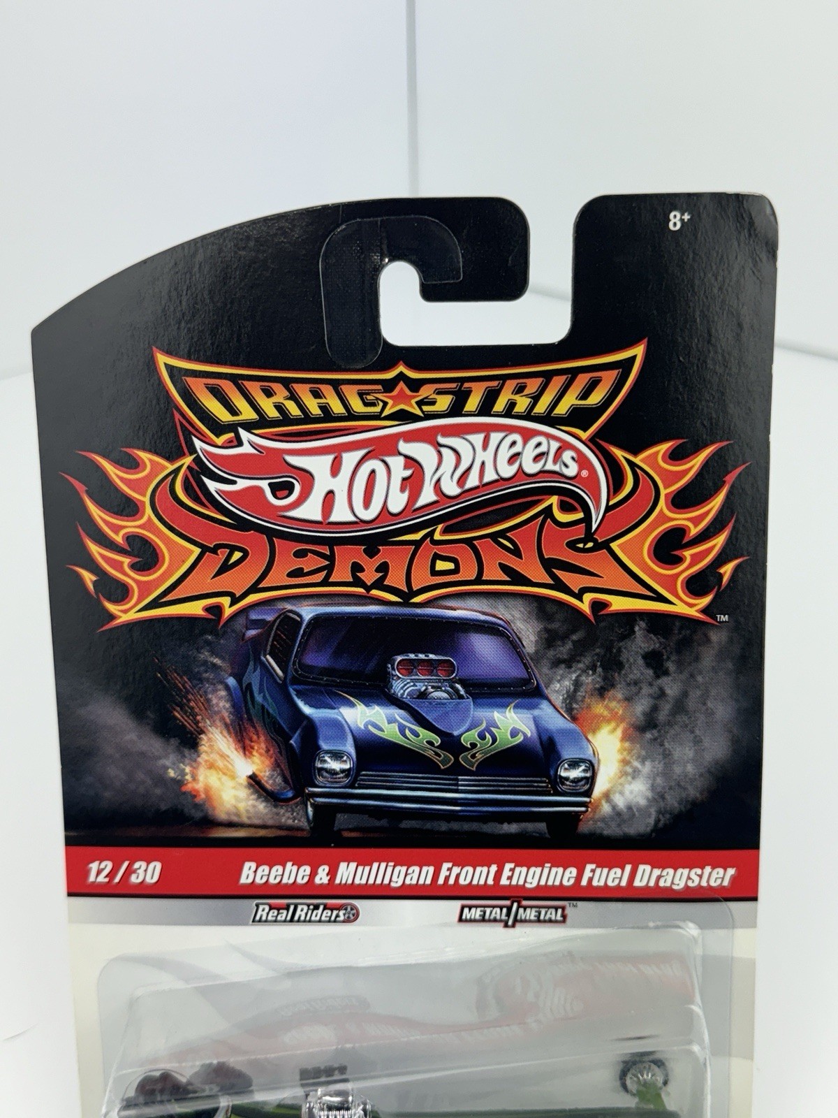 Hot Wheels Drag Strip Demons #12 Beebe & Mulligan Front Engine Fuel Dragster RR
