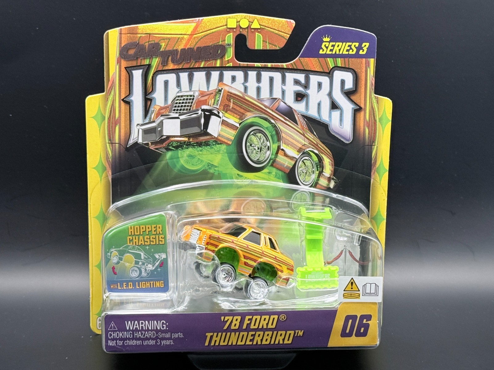 CarTuned 78 Ford Thunderbird Series 3 Lowriders LED Glow #06 Lowriders 1/64