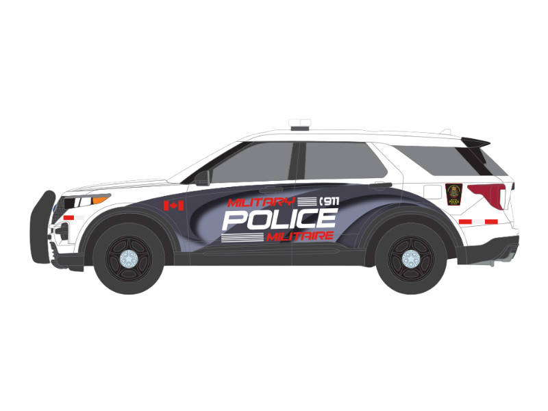 2024 Ford Police Interceptor – Canada 1:64 Scale Model – Greenlight 43065E
