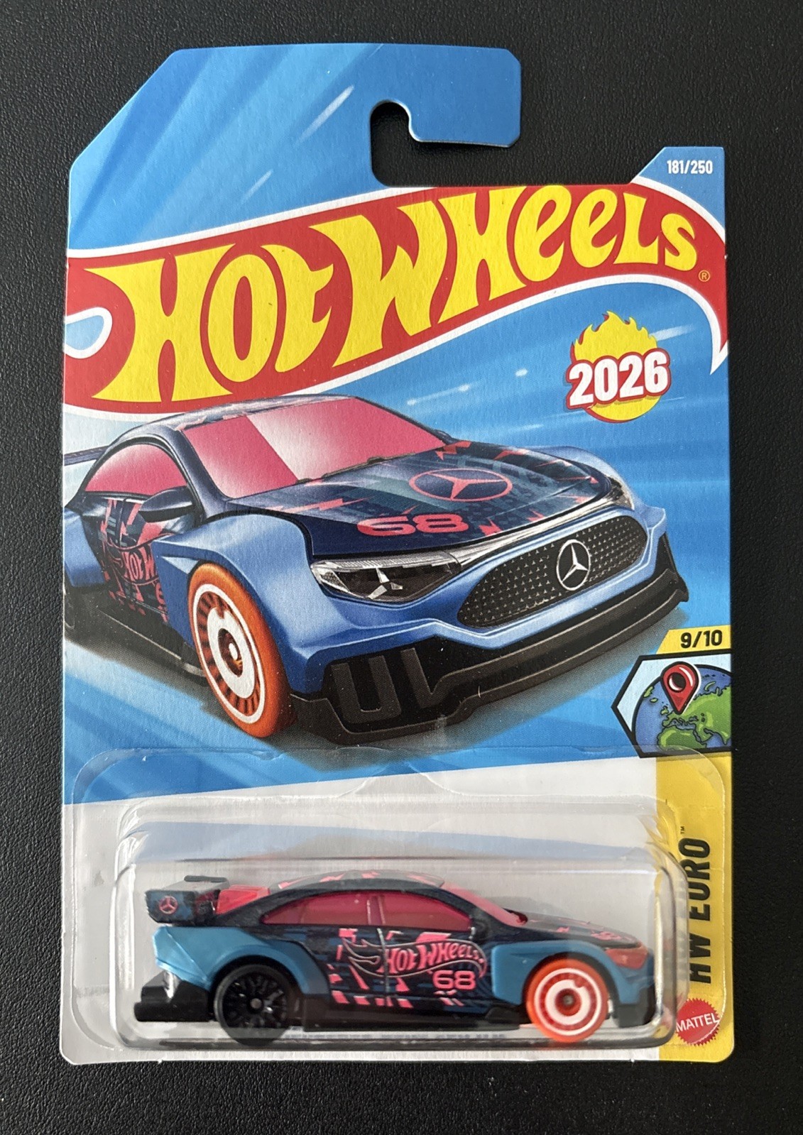 2026 Hot Wheels HW EURO 9/10 Mercedes-Benz CLA HW 181/250