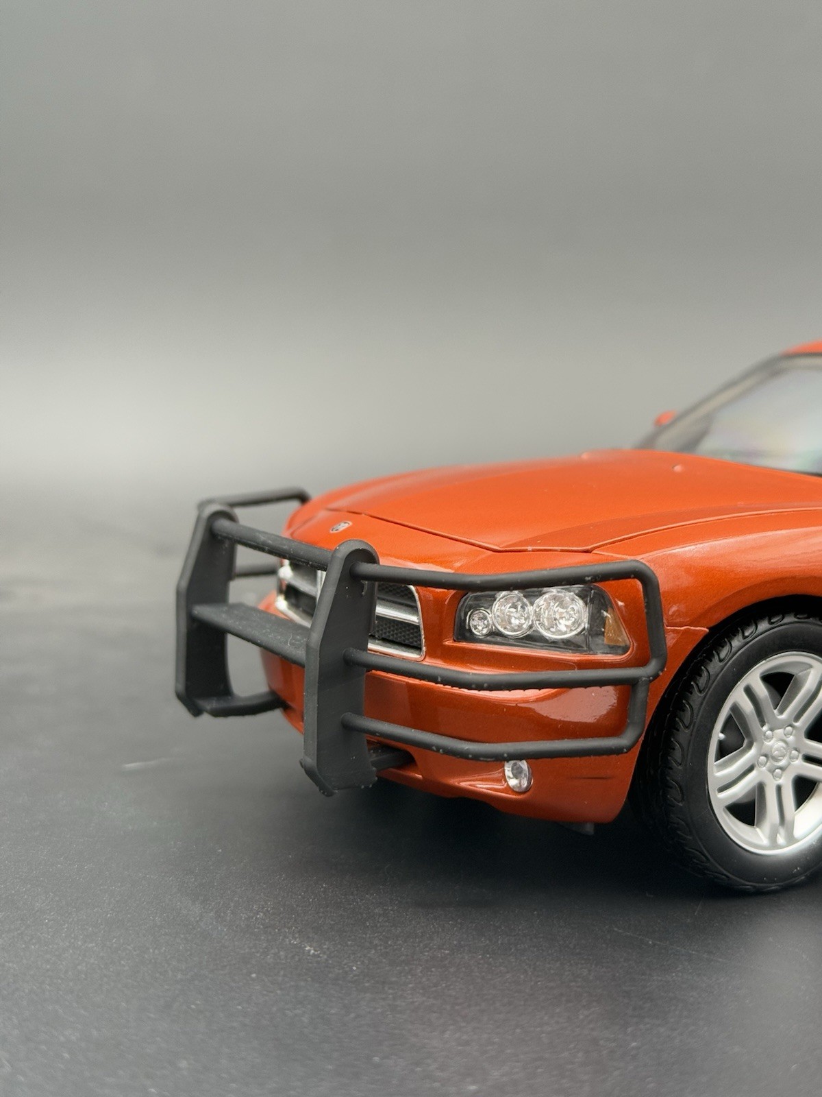 1/18 Go Rhino Wrap Around Push Bumper Pushbar Welly Dodge Charger Police 1851