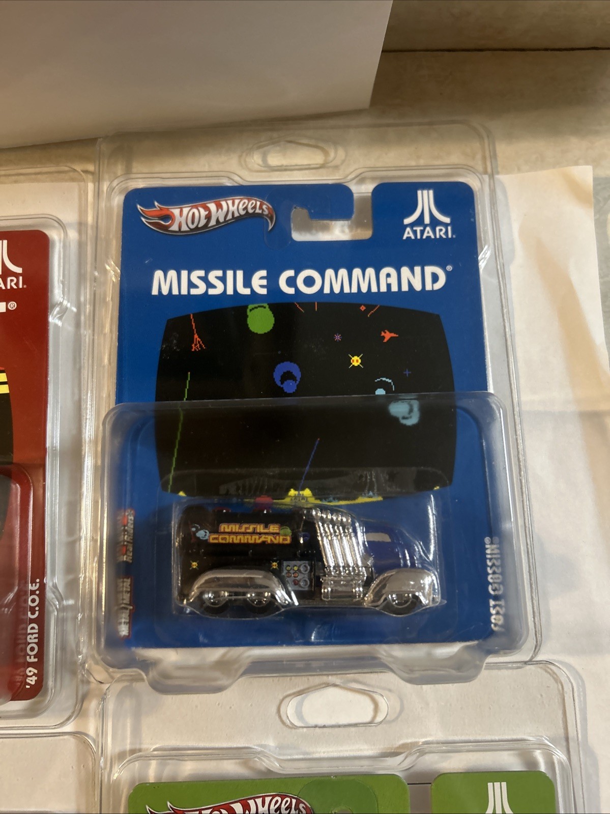 2012 Hot Wheels Pop Culture ATARI – Complete Set Of 6 In Protectos