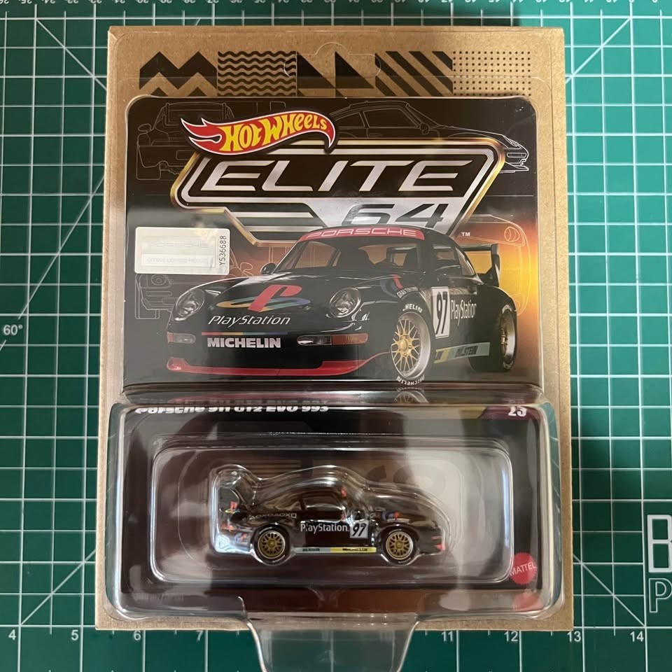 2026 Hot Wheels RLC Elite 64 Porsche 911 GT2 EVO 993 Playstation