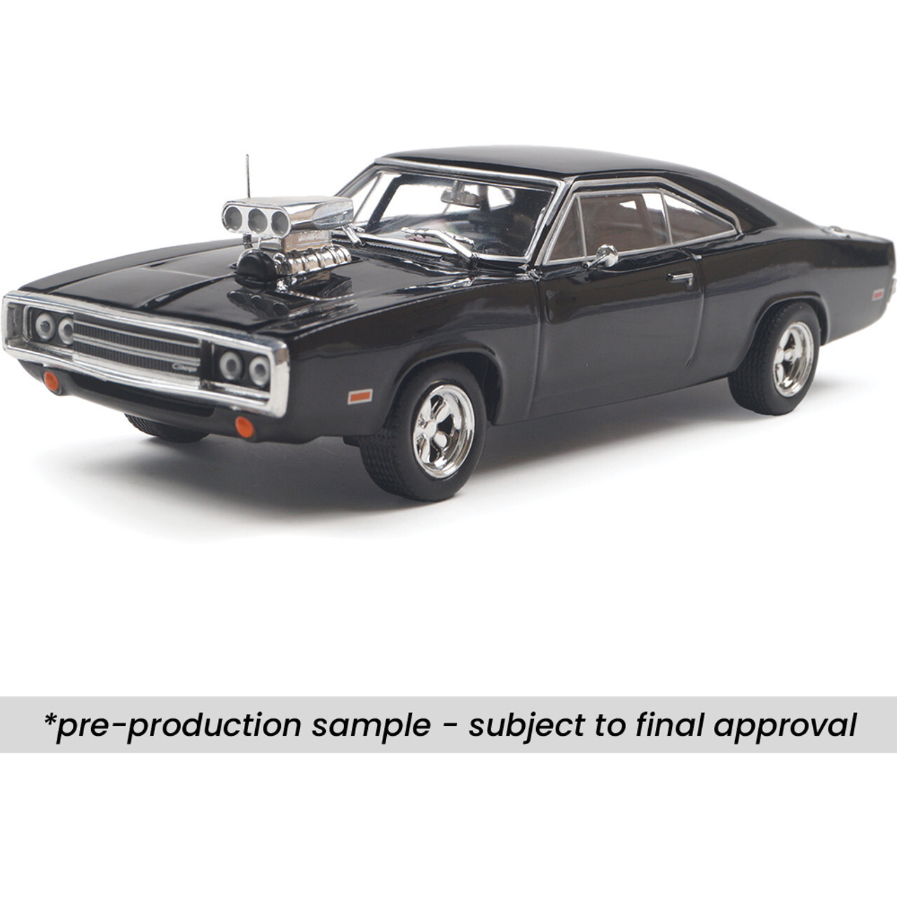 IXO Models 1970 Dodge Charger W/ Blown Engine 1:43 Scale Diecast Car IA43007