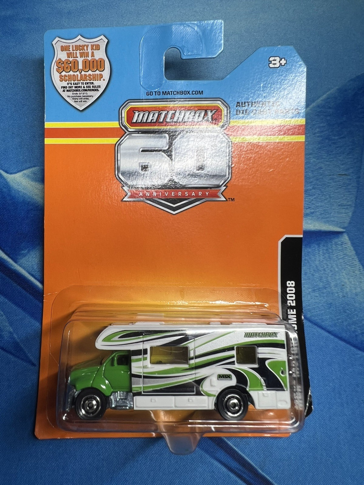 Matchbox 2012 60th Anniversary MBX Motor Home 2008 – NEW – BDM82