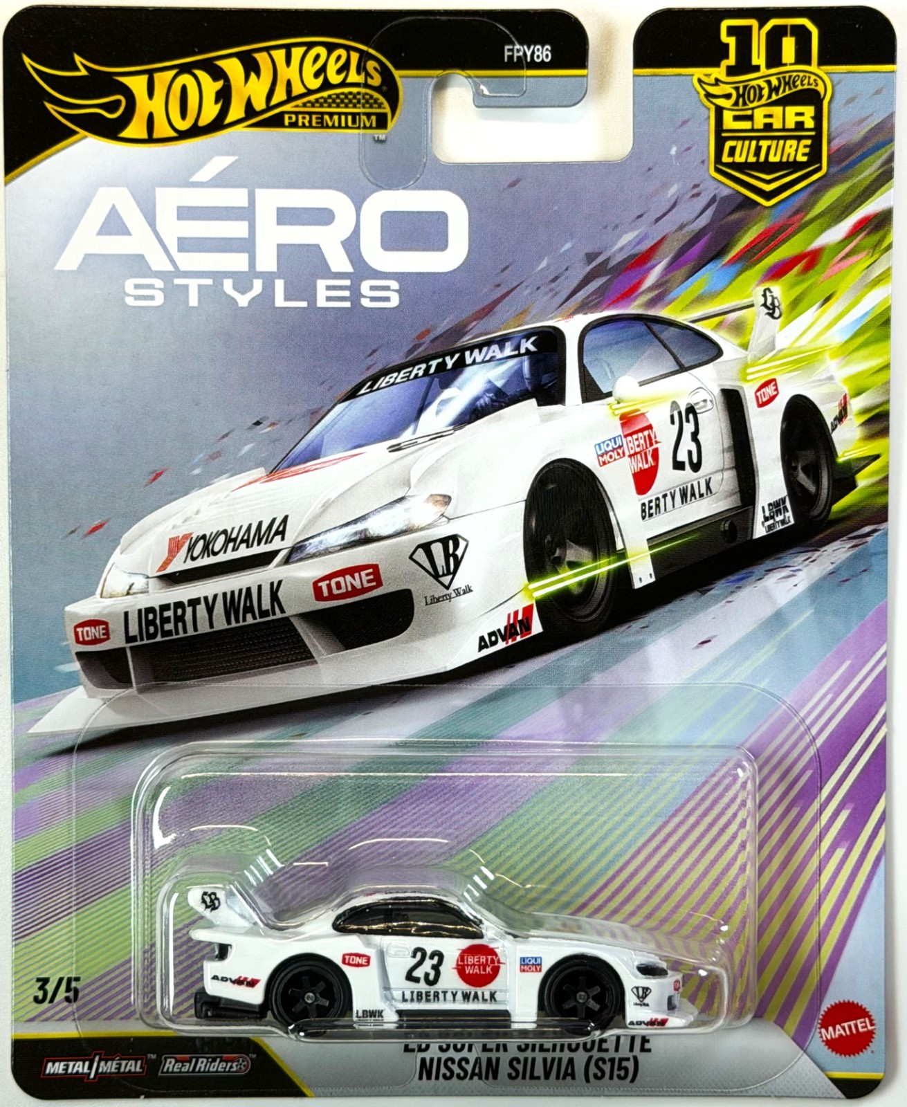 Hot Wheels 2026 Car Culture Aero Styles – Set of 5
