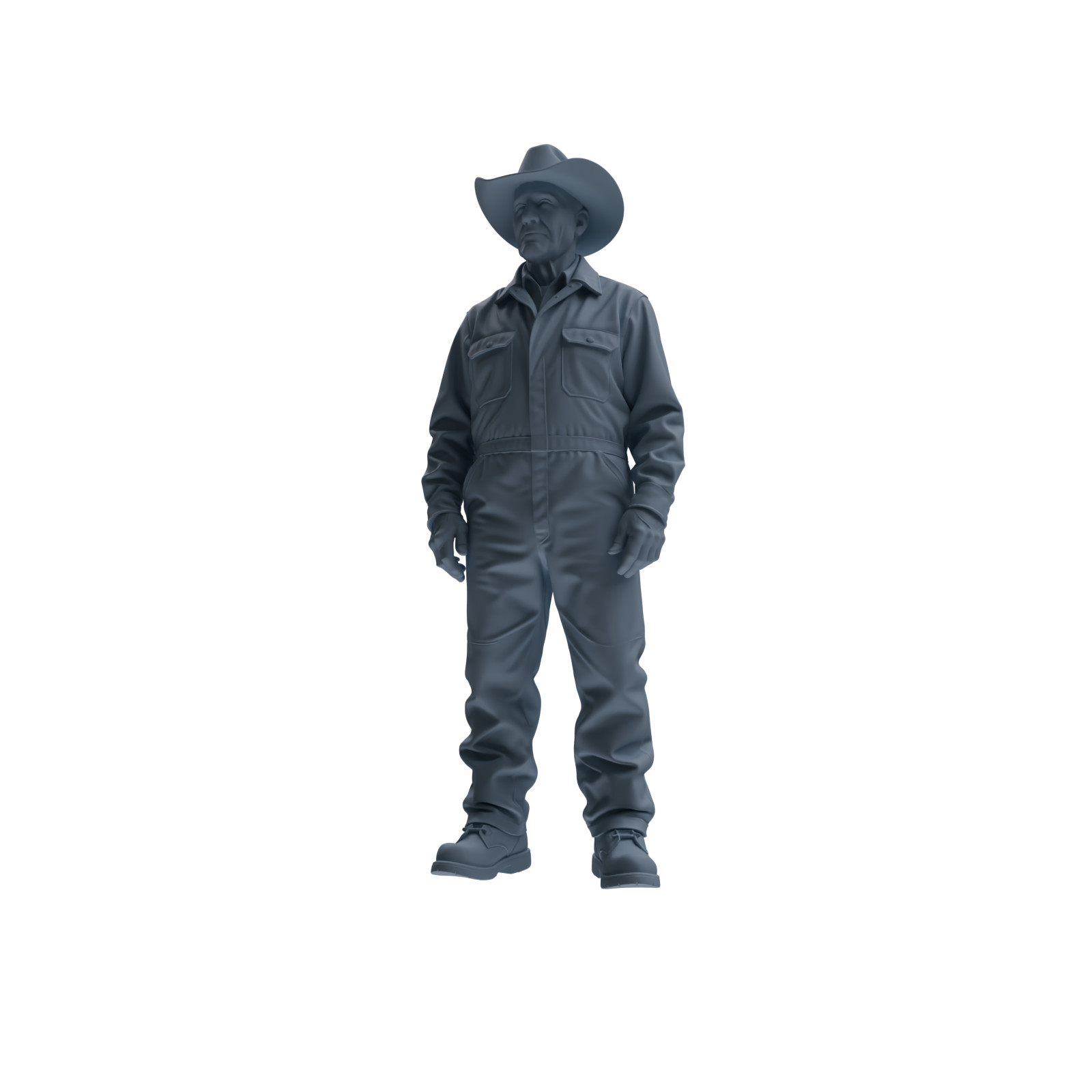 MRY-SFW 1/64/87 Farm Cowboy Worker Multi-pose HO N Scale Miniatures Diorama