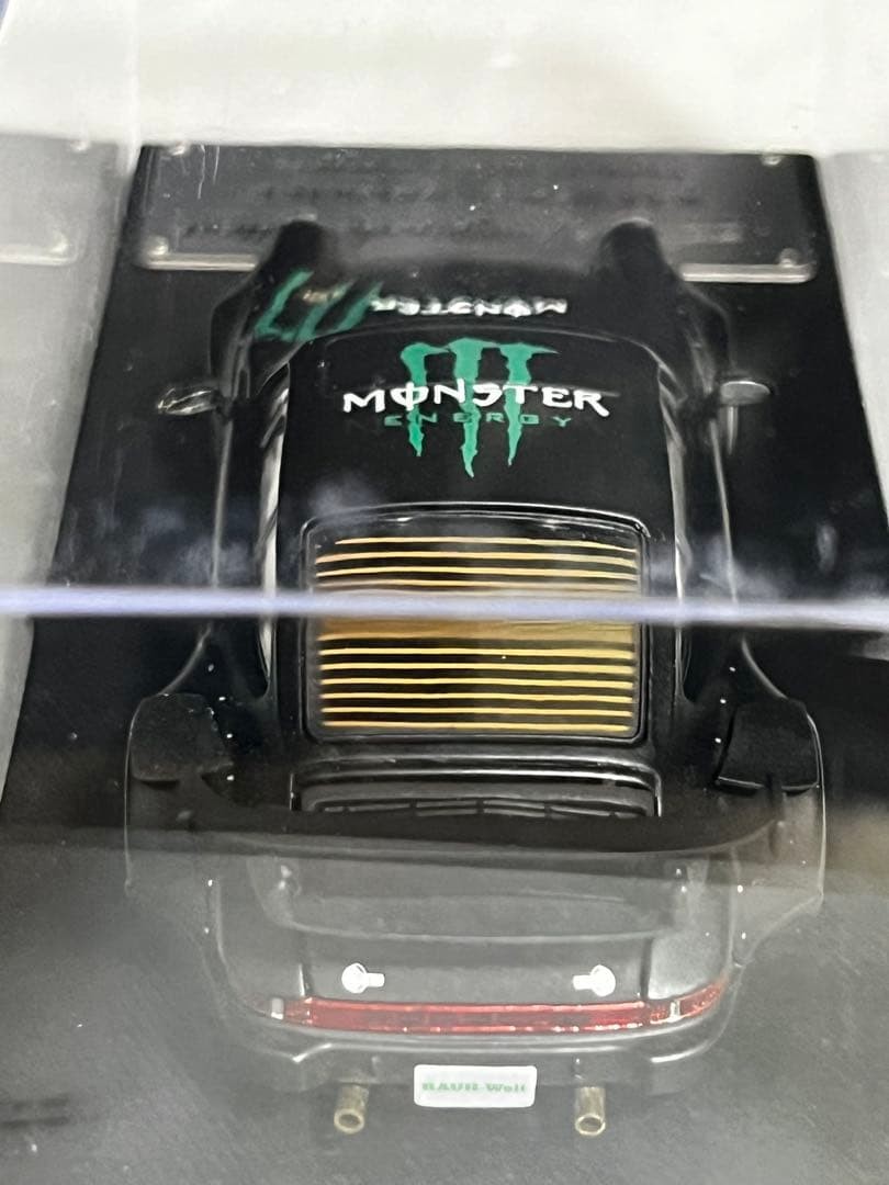 Porsche 911 Monster Energy Model by MyModelCollect 1/64 New Toy Car