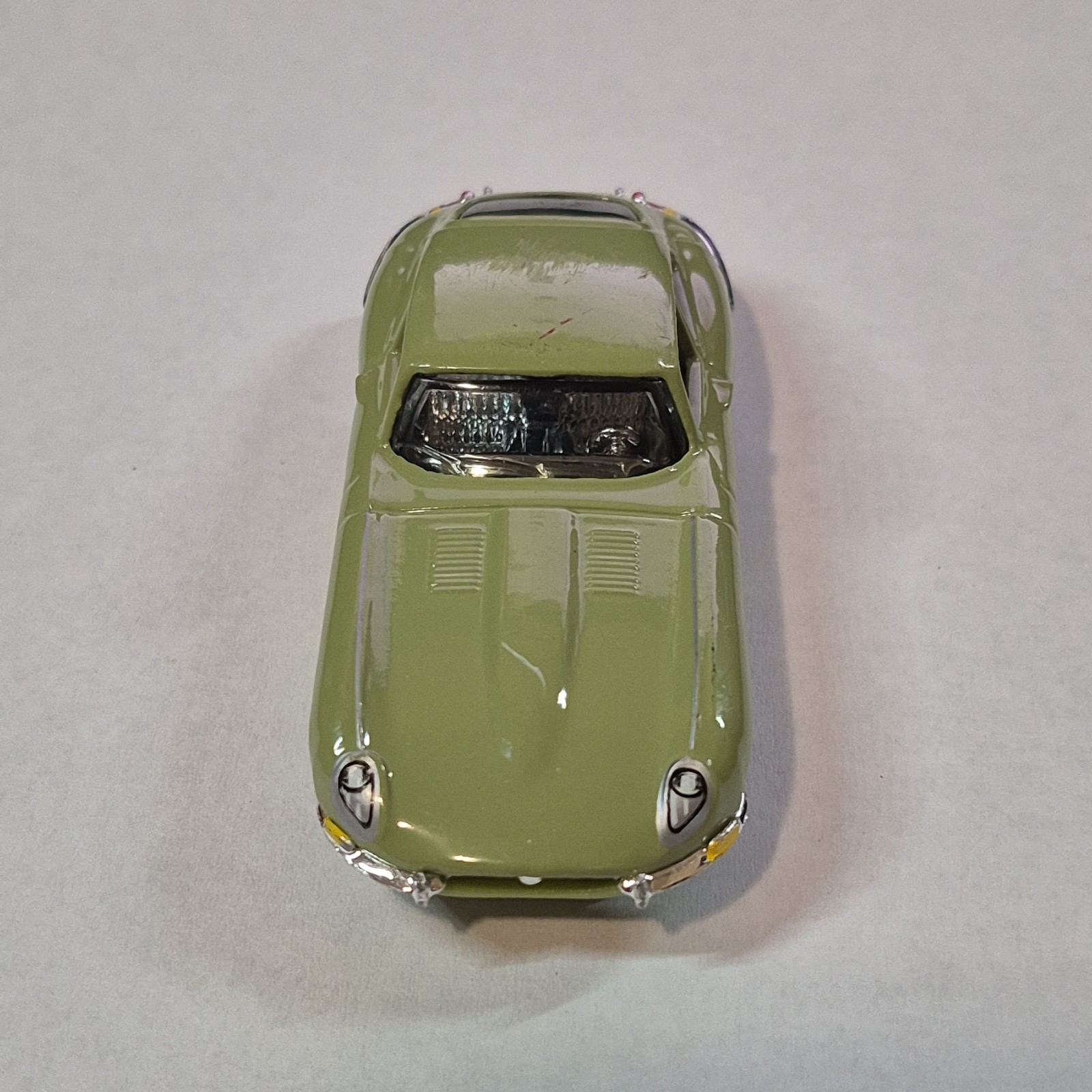 Matchbox 1961 JAGUAR E-type Coupe XKE Pea Green MBX Metal 1:61 Scale Loose