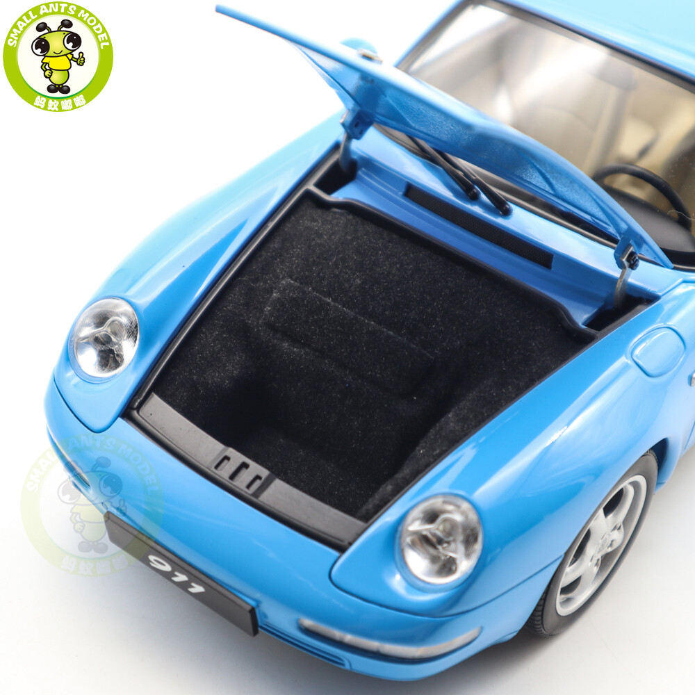 1/18 AUTOart 78133 Porsche 911 993 Carrera Blue Metallic Diecast Model Car