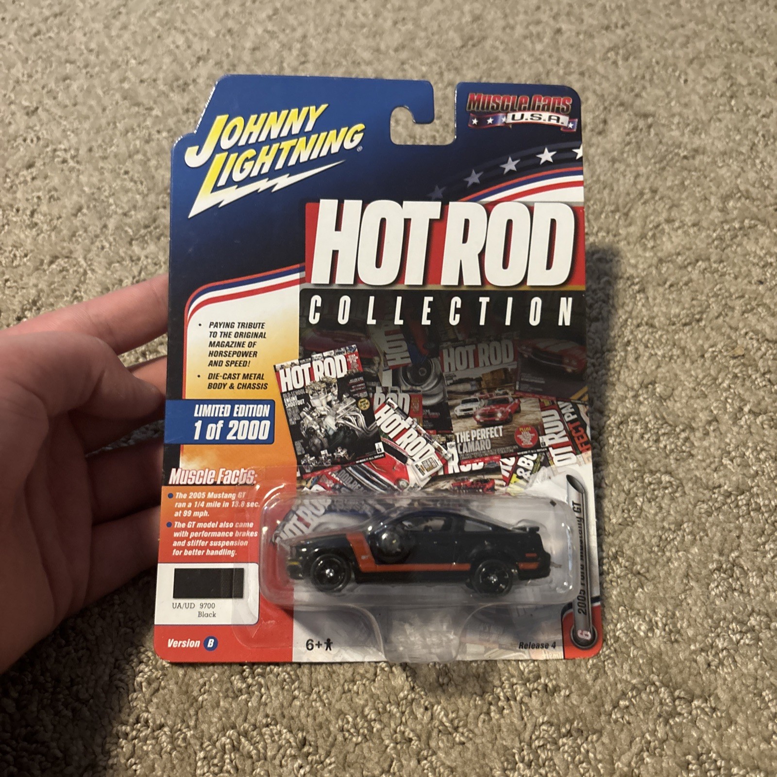 Johnny Lighting Hot Rod Collection 2005 Ford Mustang GT Version B Release 4 JH