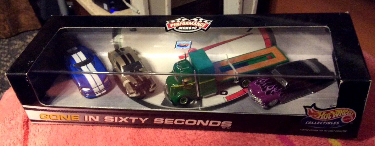 Hot Wheels Cool Collectibles 4-car set – Gone in Sixty Seconds –