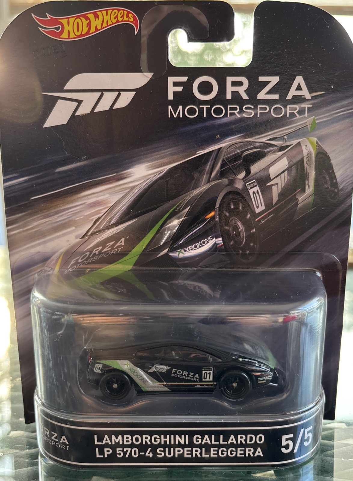 Hot Wheels 2016 Forza Motorsport Complete 5 Car Set J3