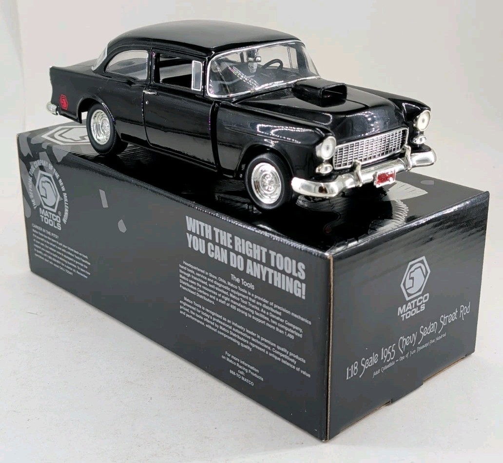 1/18 Matco Tools Collector’s Set Custom Street Rods ERTL 1 of 2500 W/ COA…