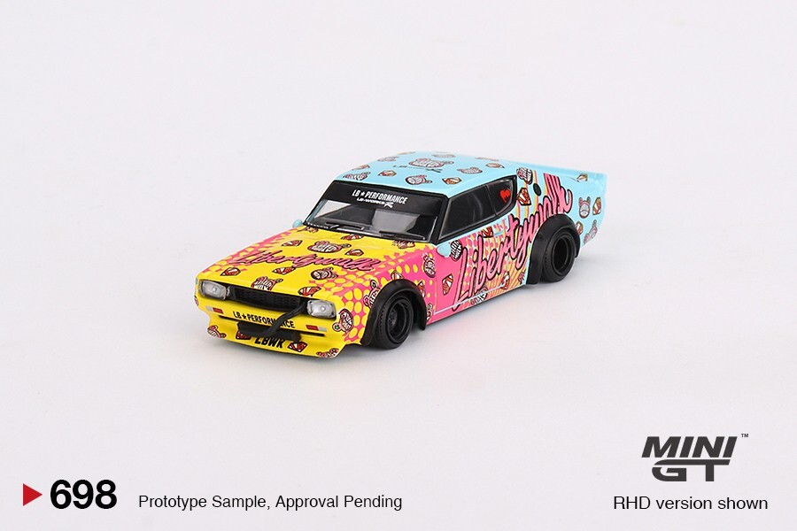 Mini GT 1:64 Nissan Kenmeri Liberty Walk LBWK KUMA #698