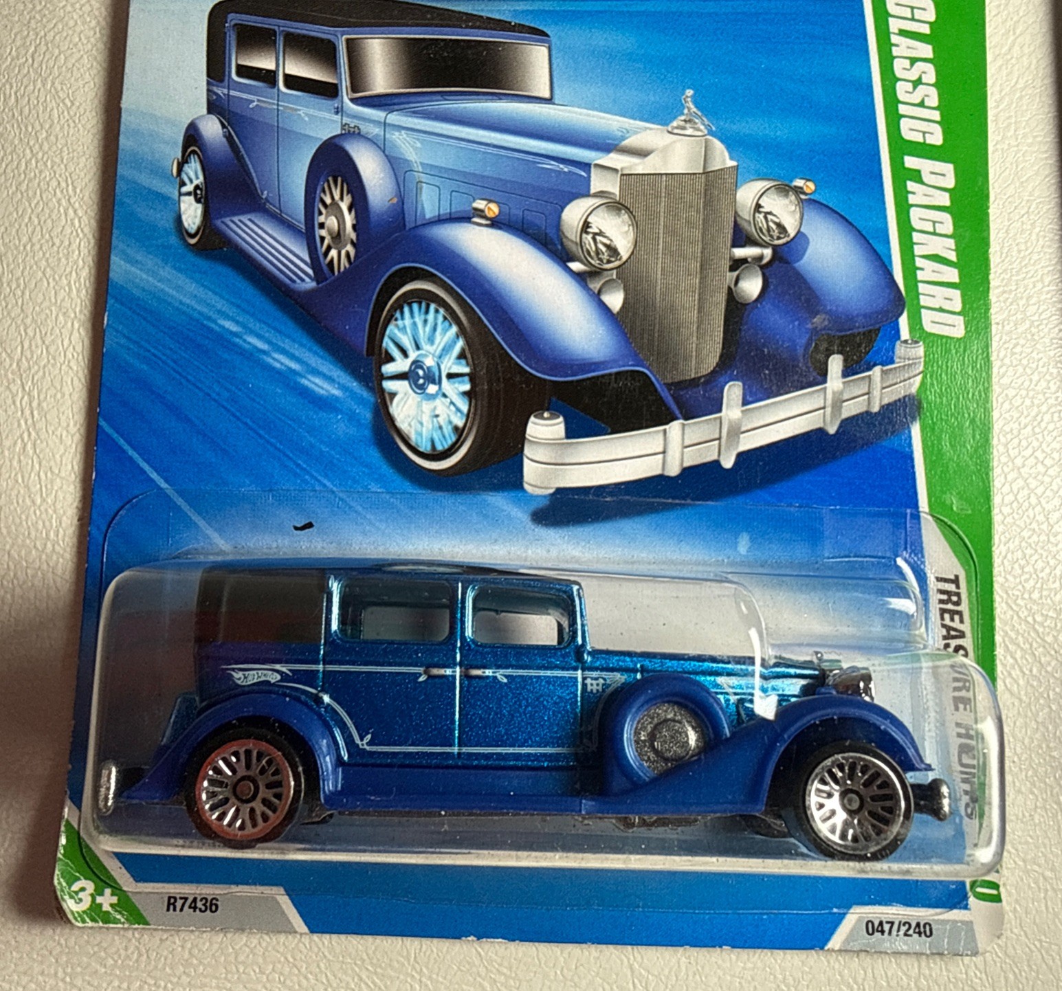 Hot Wheels Diecast 1/64 Ratbomb & Classic Packard Treasure Hunt Series 2010 2pcs
