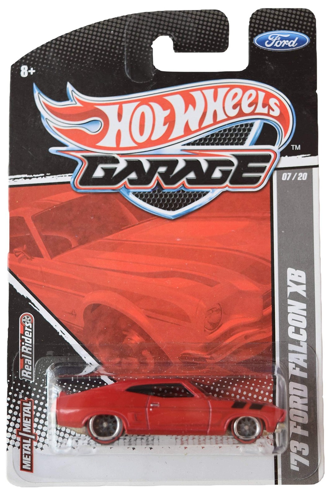 Hot Wheels ’73 Ford Falcon XB Garage 7/20 [red] real riders