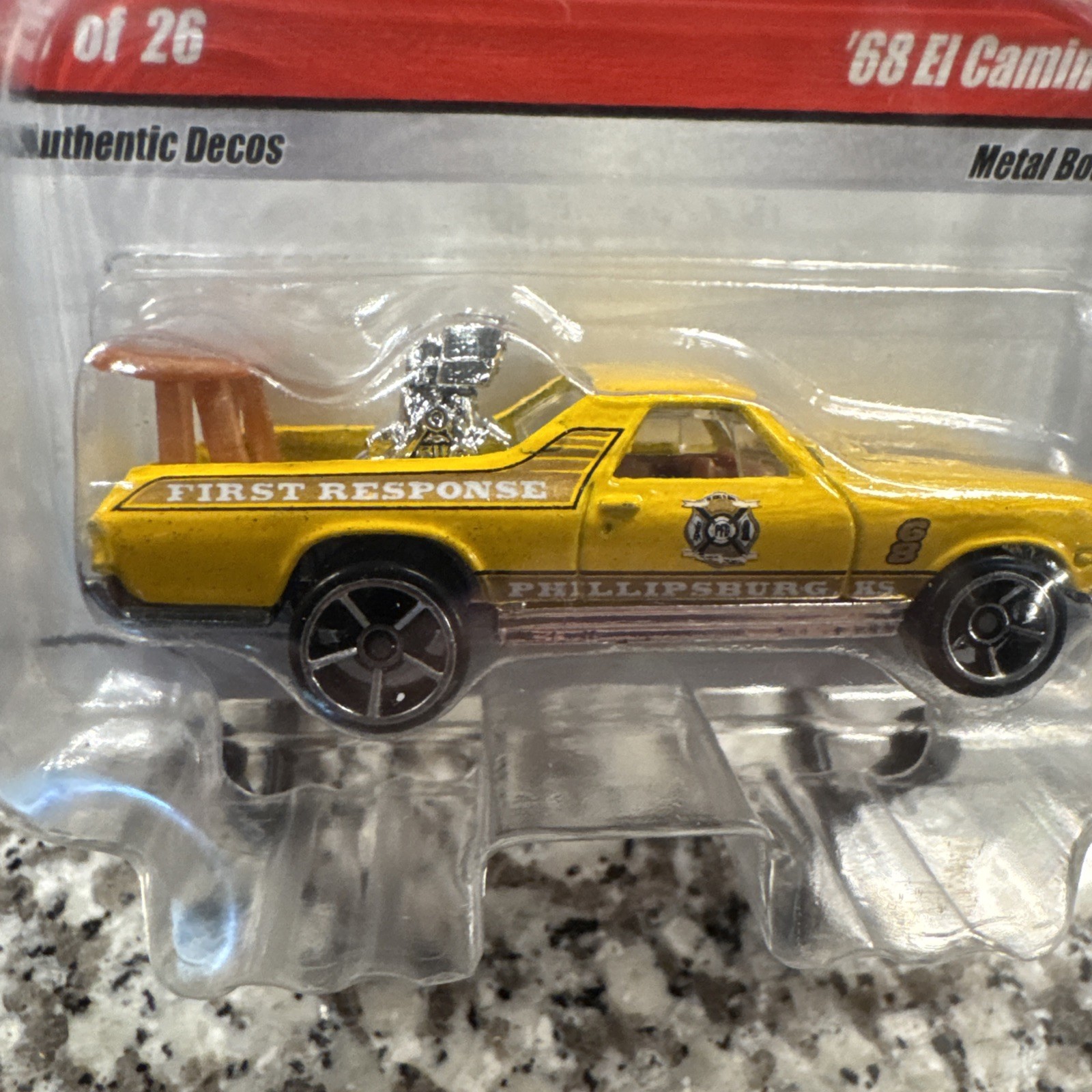 Hot Wheels 2009 Fire Rods 68 El Camino 5 of 26 N9023