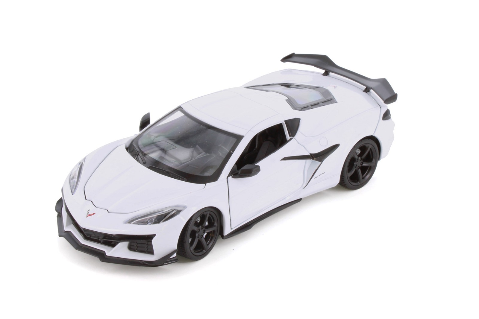 BOX OF 4 2023 CHEVY CORVETTE Z06 HARDTOP ASSTD 1/24 DIECAST CAR WELLY 24120/4D