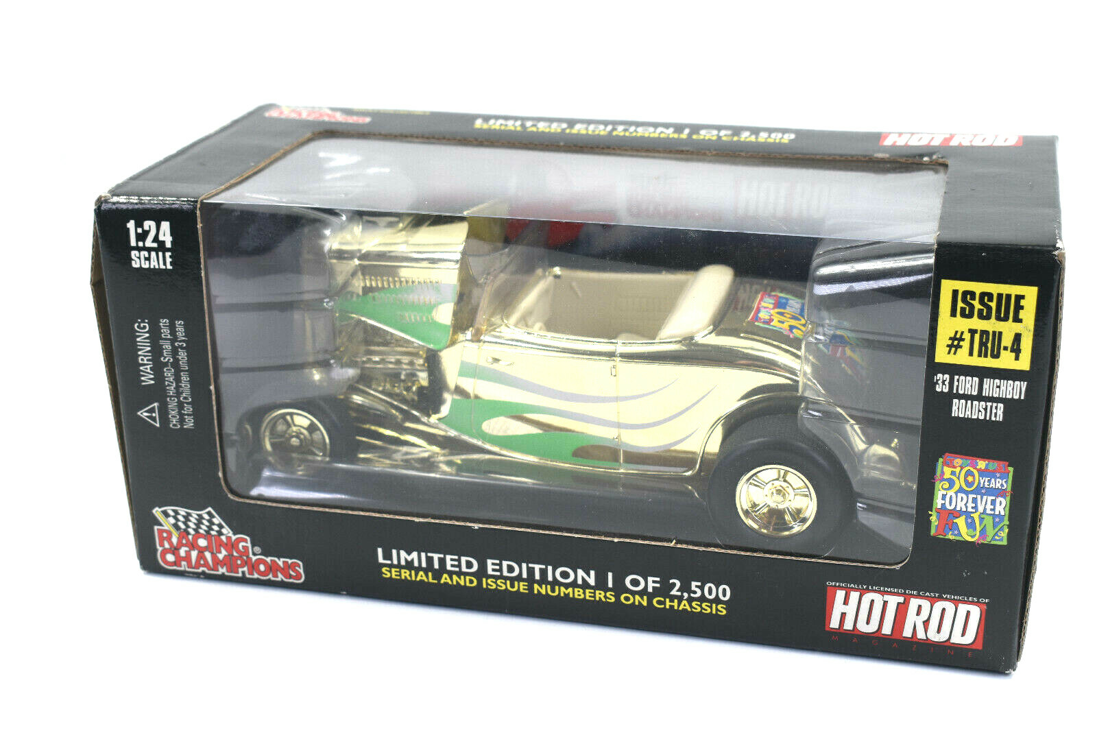 Racing Champions 1933 Ford Highboy Hot Rod Limited Edition 1 of 2500 1/24 Scale