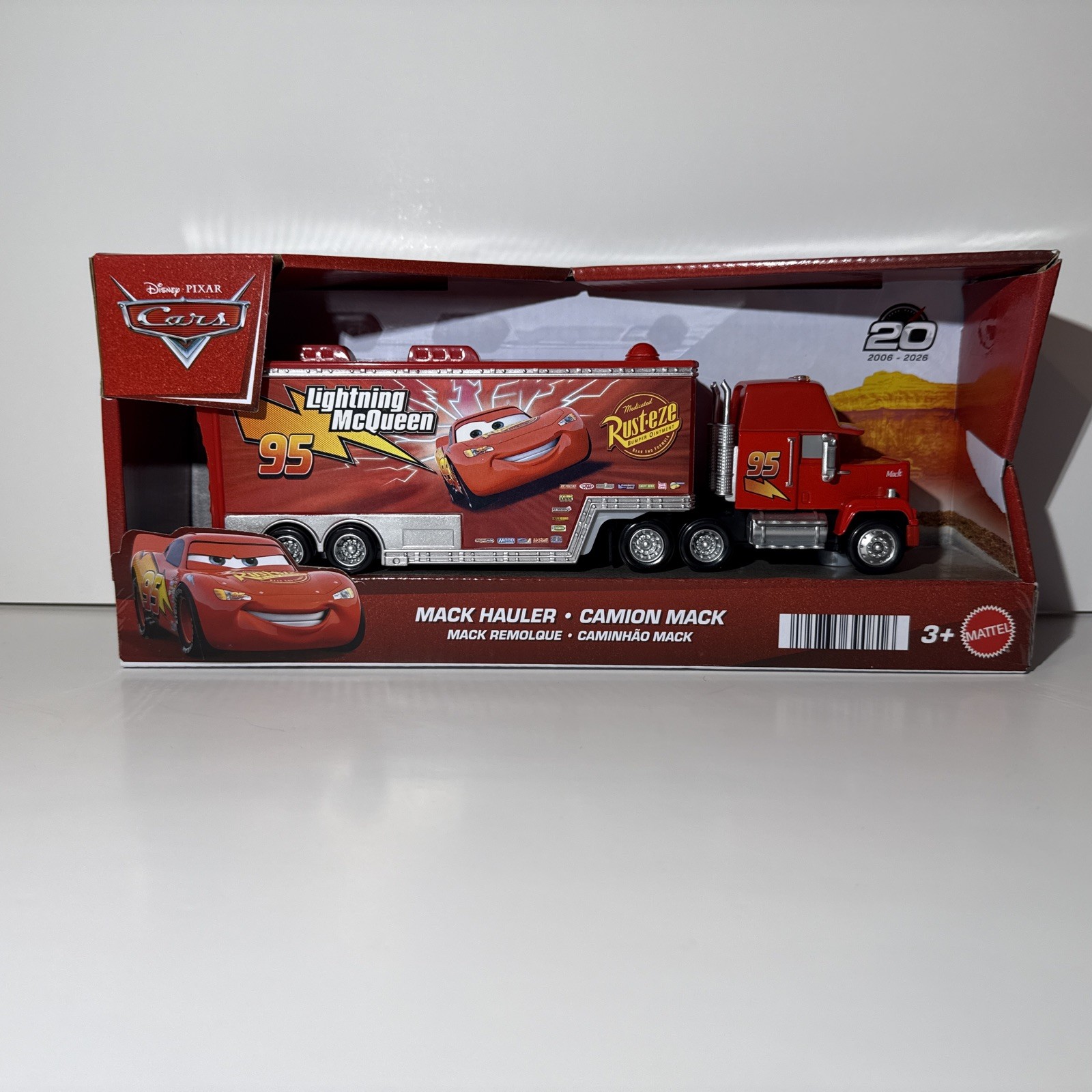 Disney Pixar Cars Mack Hauler Diecast Semi Truck 20th Anniversary 2026 Mattel