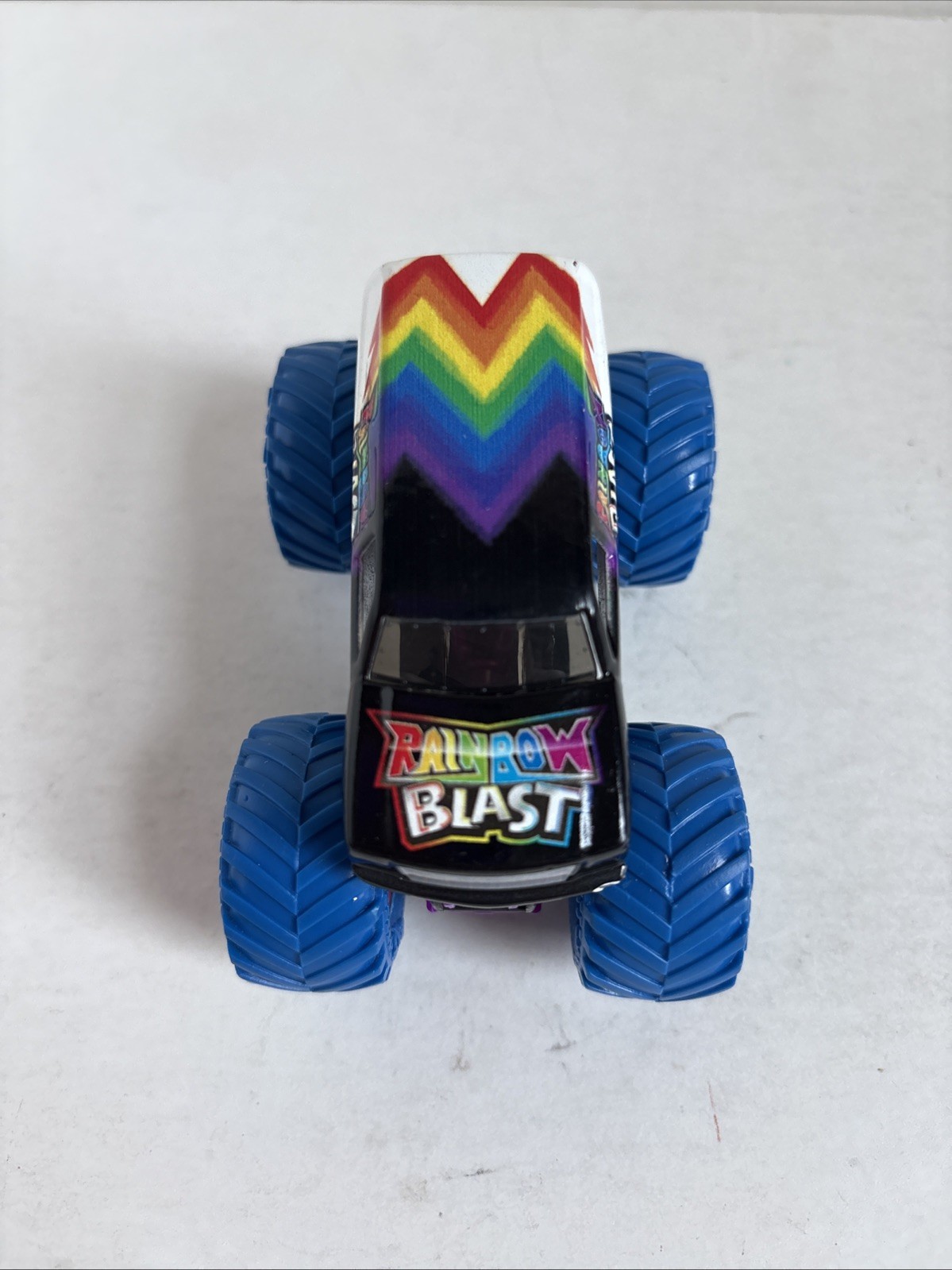Monster Jam Rainbow Blast Monster Truck 1:64 Retired Multi-Color