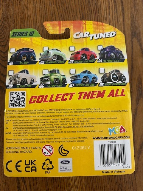 2026 Car Tuned SERIES 10 DIV-Rod #01 Hot Rod Way Blue Metallic Free Shipping