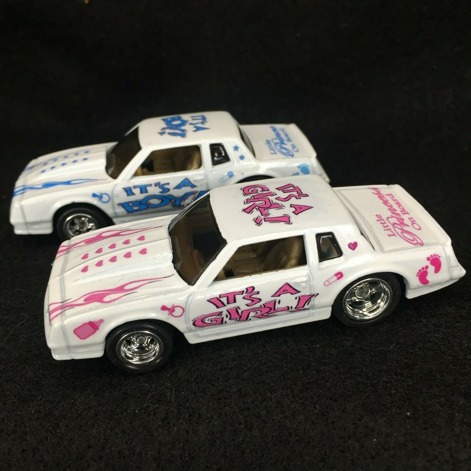 Clear 1:64 Waterslide Decal for JDM VW Silverado Camaro It’s a Boy Reveal