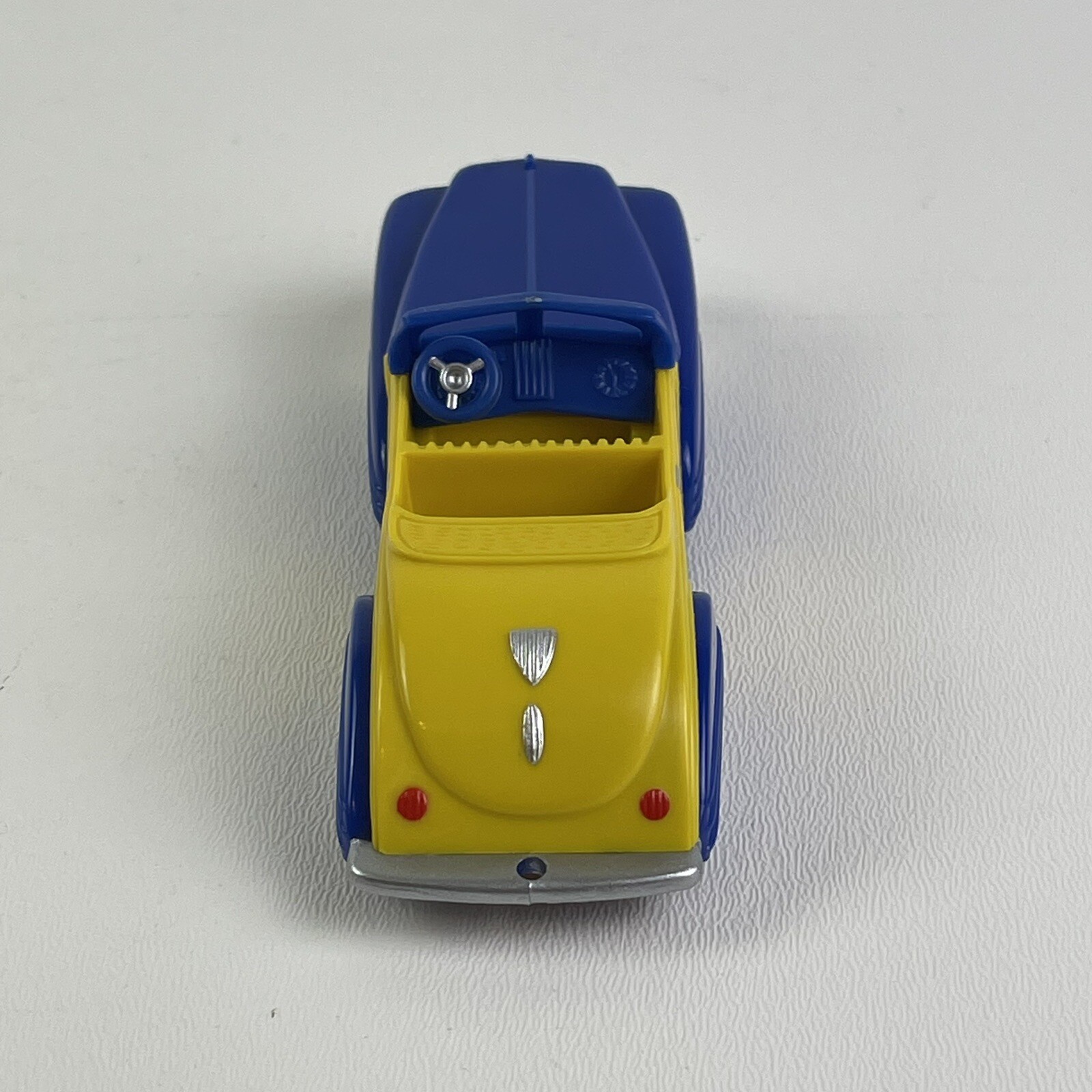 Dimestore Dreams Convertible Car Deluxe Plastic Blue and Yellow