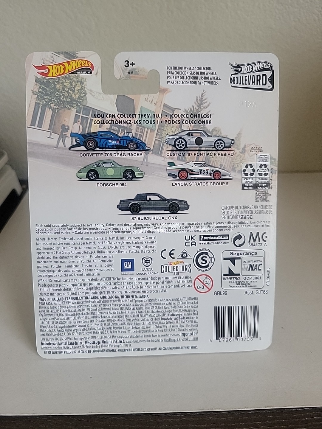 Hot Wheels Boulevard Corvette Z06 Drag Racer Laughlin Premium 1:64