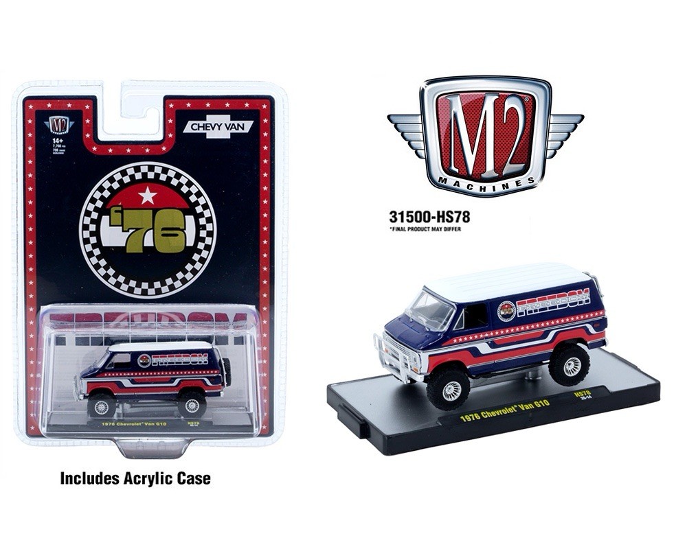 M2 1976 Chevrolet Van “FREEDOM EDDITION” 31500 HS78 1/64